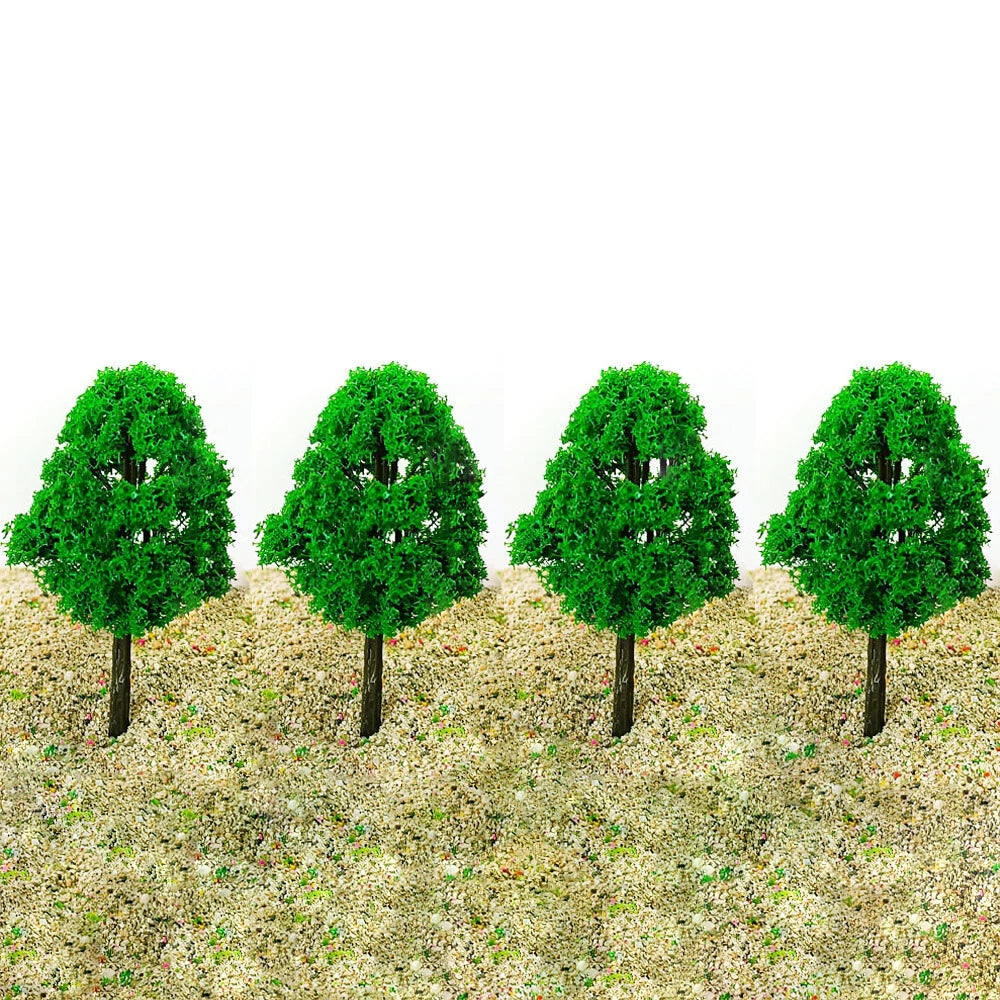 10Pc 3.93" Model Tree Set for Garden Park Train Railroad Diorama