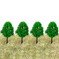 10Pc 3.93" Model Tree Set for Garden Park Train Railroad Diorama