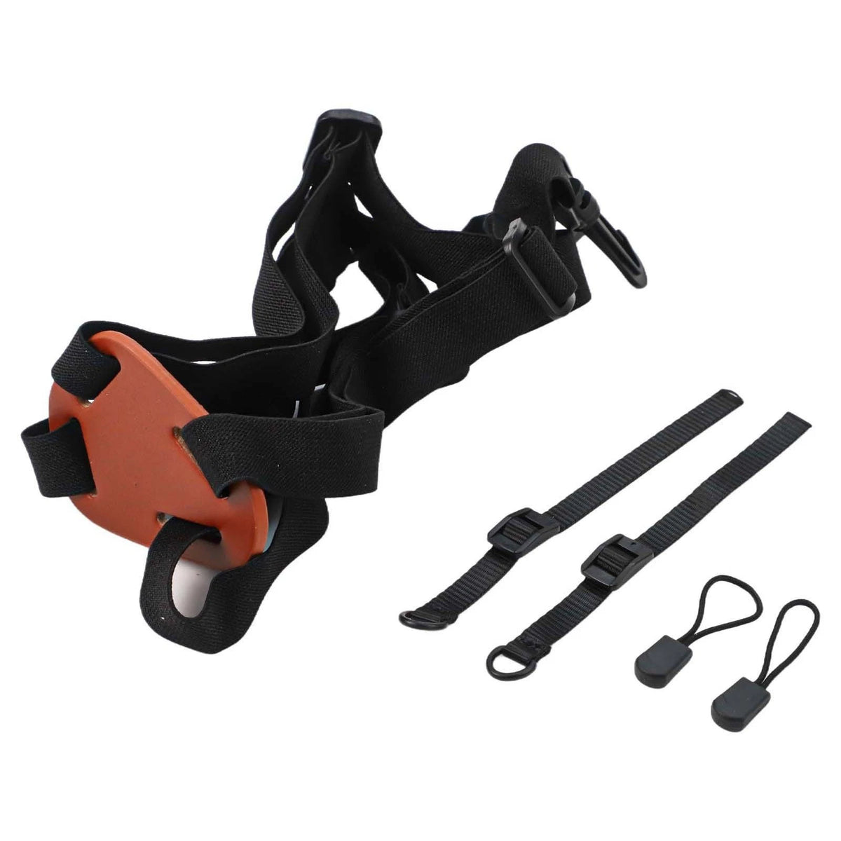 Elastic Camera Strap with Robust Hook Secure Attachment System