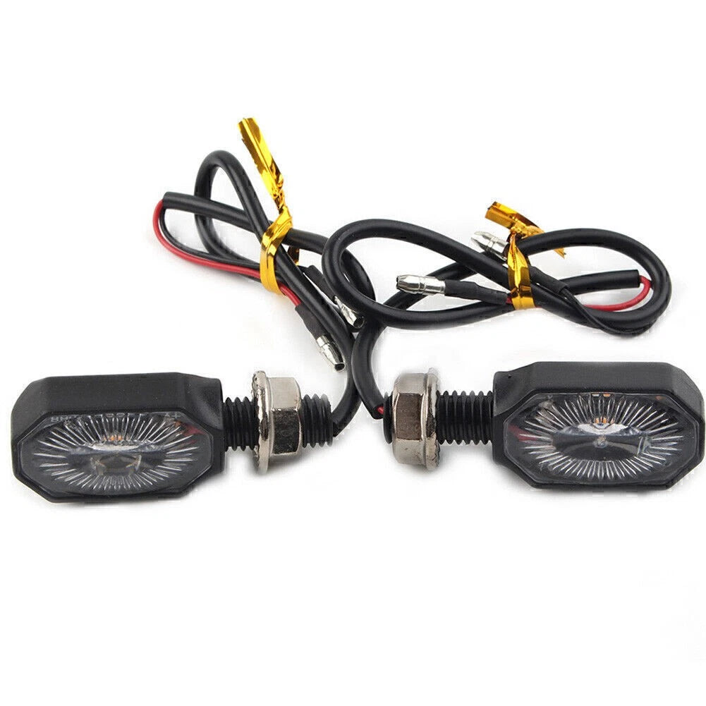 2X LED Turn Signal Lights for Mini Motorcycle