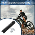 Bicycle Spokes Straight Pull Front Set for 14G Bike Wheel (149mm)