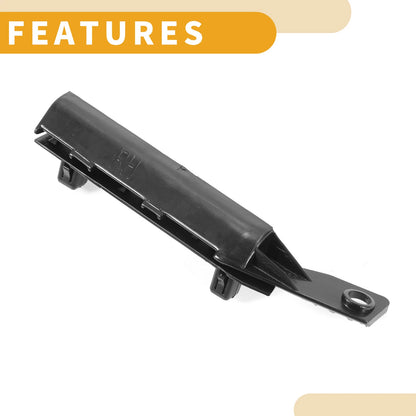 RH Front Bumper Support Bracket for Nissan Tiida (2004–2011) 1 Pc Black ABS