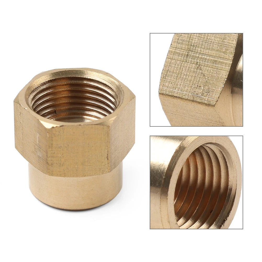 Brass Reducer Pipe Fitting G3/8 x G1/4 for Automotive Applications