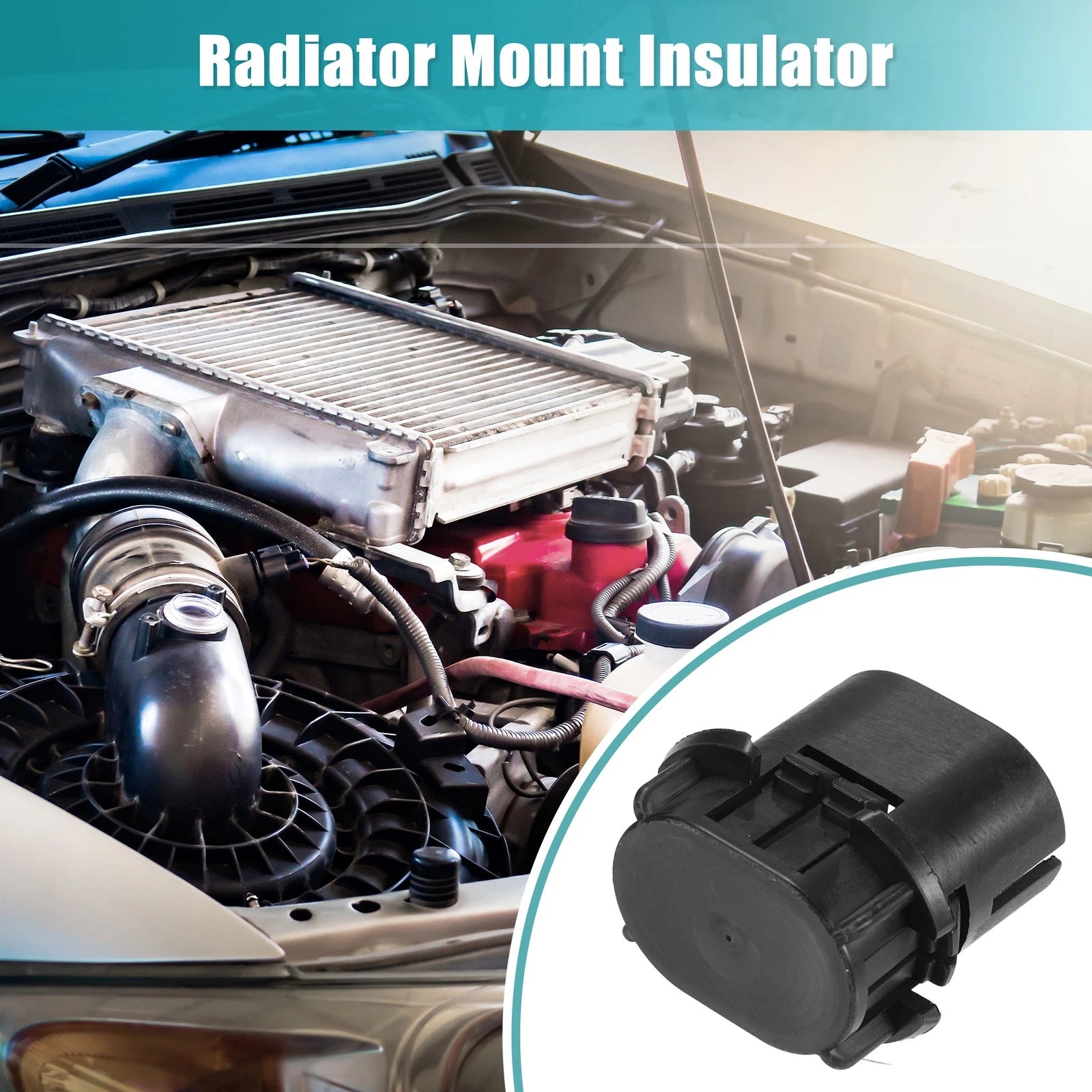 2pcs Radiator Mount Insulator for Mercedes ML63 AMG (2007–2014)