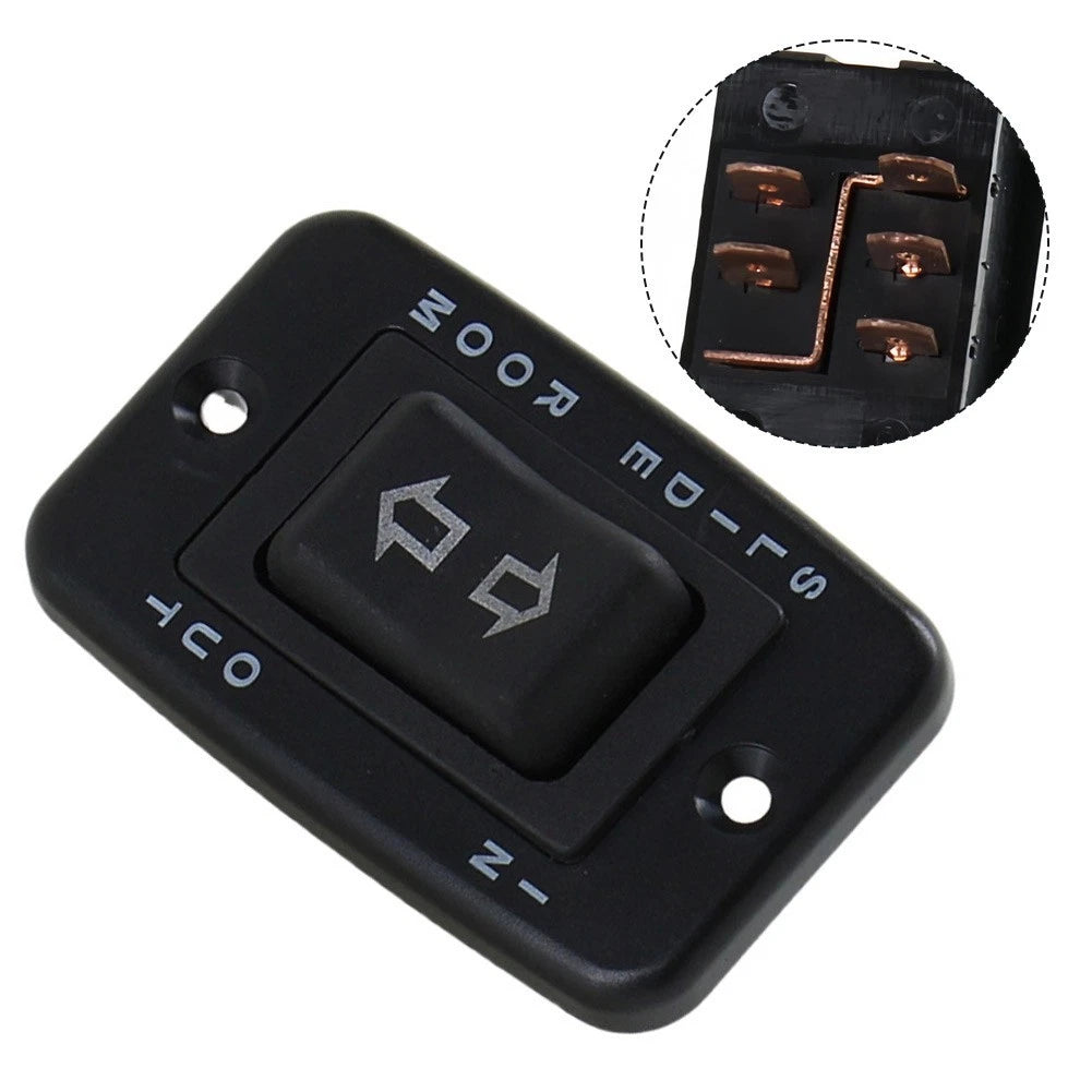 5pin 20 Amp DC Black Slide Switch for RV Camper