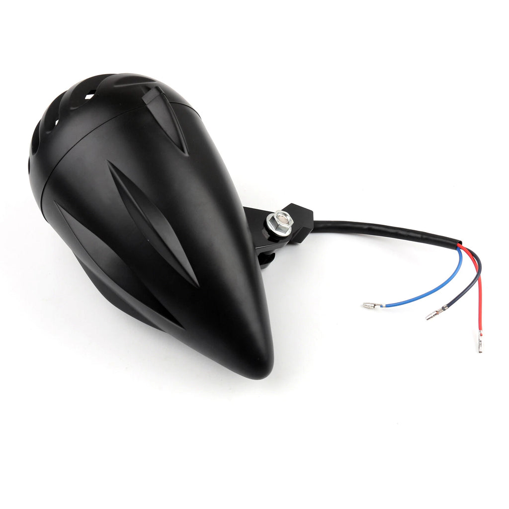 5.5" Black Bullet Headlight for Chopper Cruiser