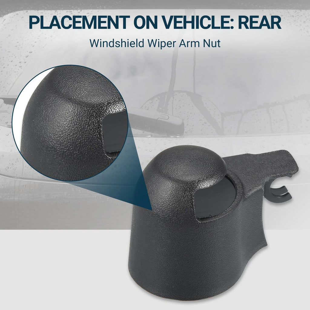 Rear Right Windshield Wiper Arm Nut Cap for VW Transporter T5 (2003–2015)
