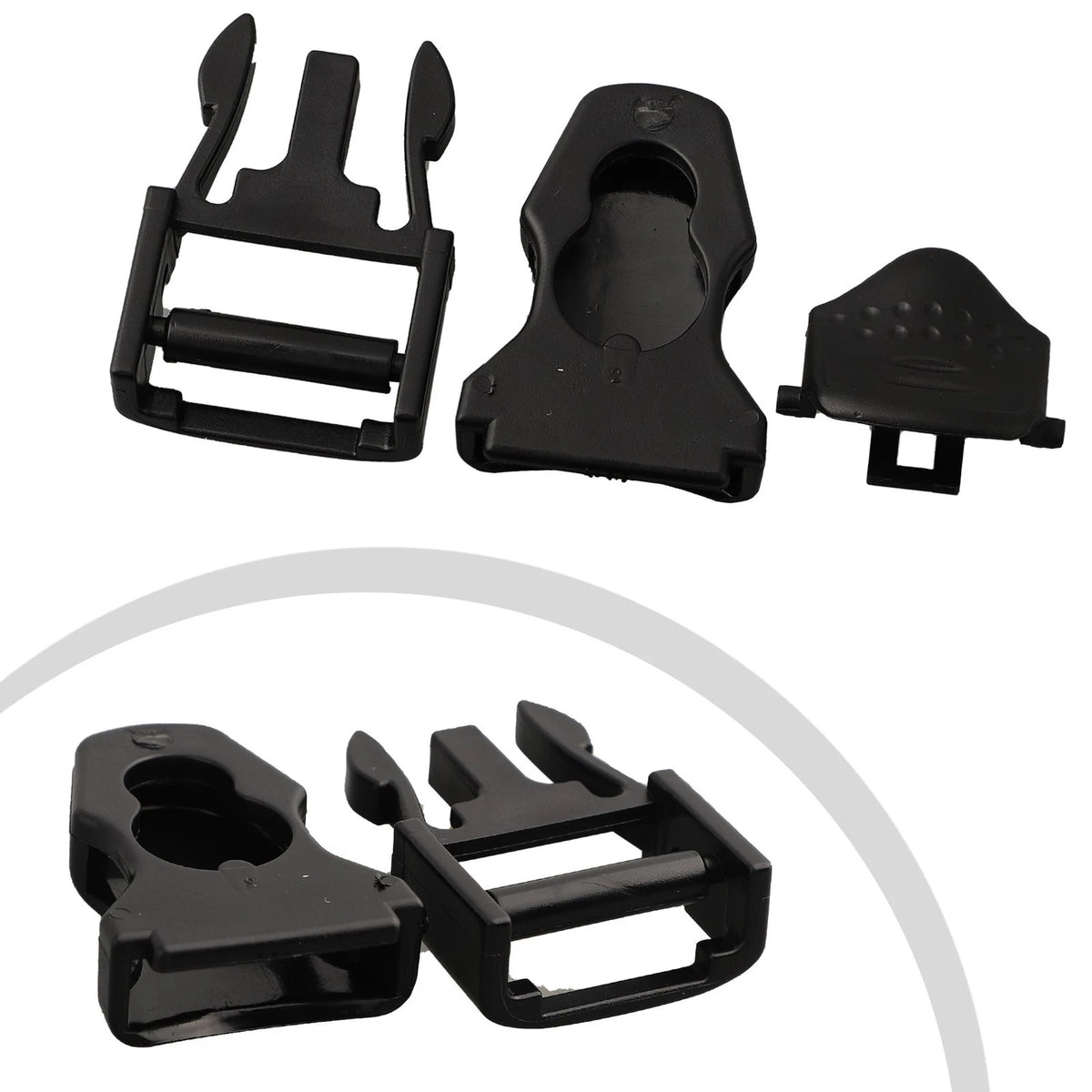 2x Scuba Dive Fin Flippers Strap Quick Release Replacement