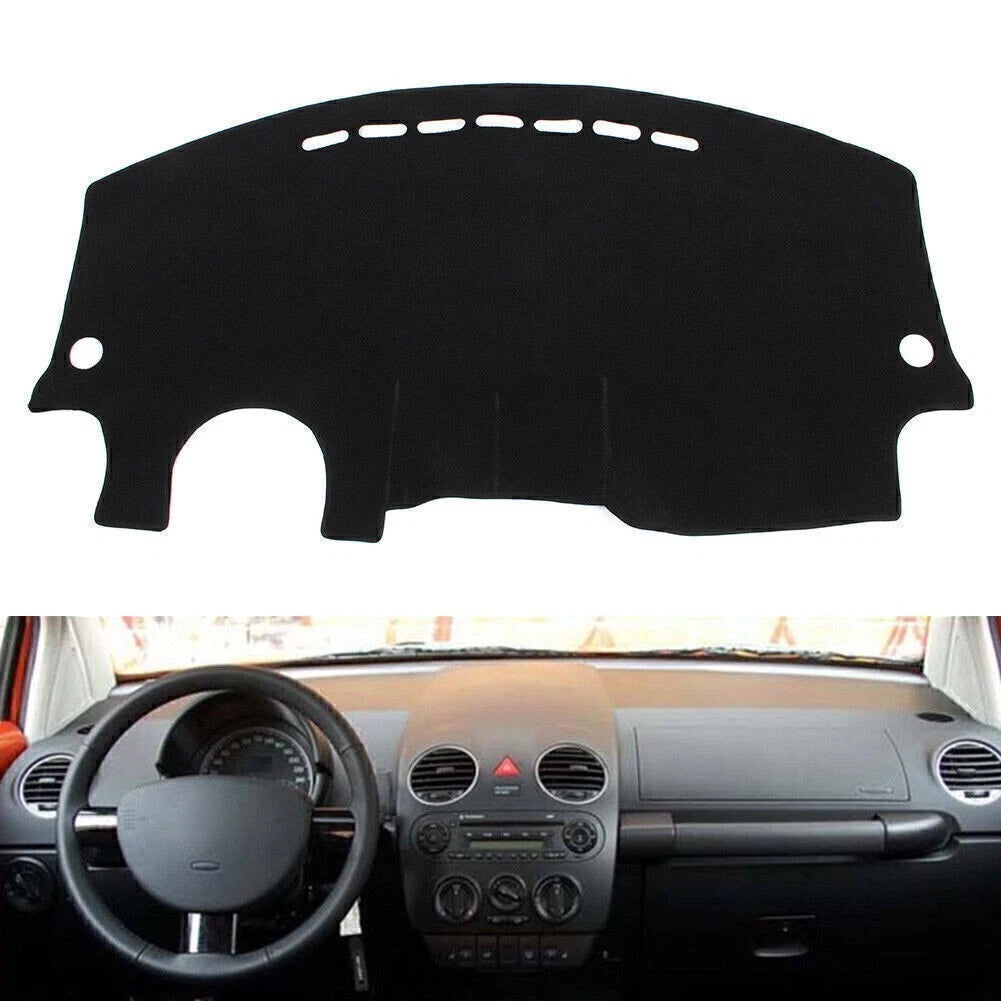 Dash Mat for Volkswagen VW Beetle (1998–2010) Black Dashboard Cover