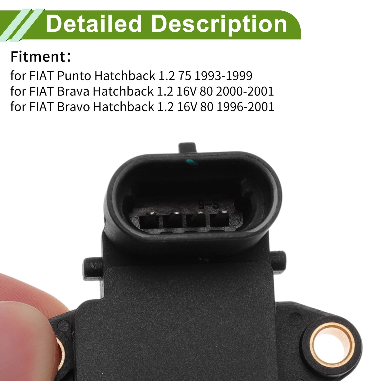 MAP Sensor for Fiat Punto Hatchback (2005–2017) No.77364145