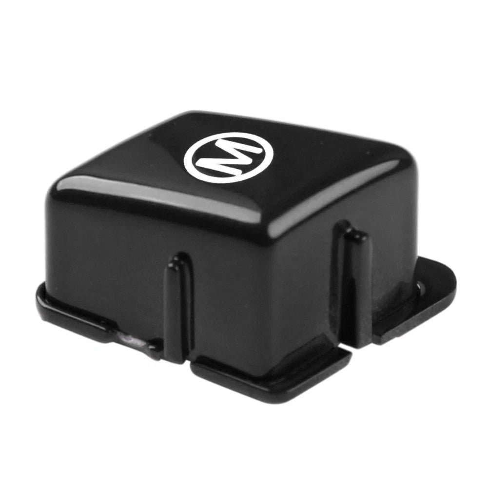 Black Steering Wheel M Push Button Cover For BMW M3 E90 E92 E93