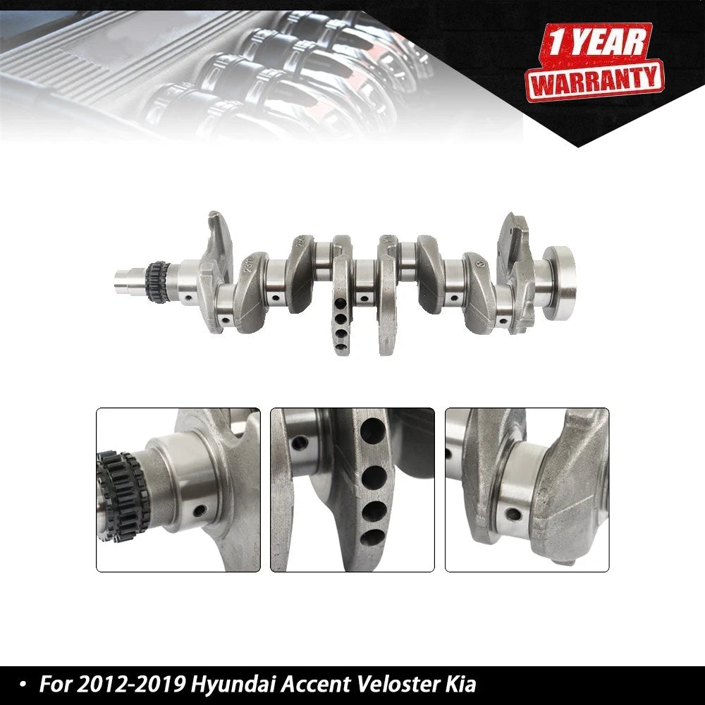 Engine Crankshaft 231102B100 for Hyundai Accent (2016–2019) 1.6L