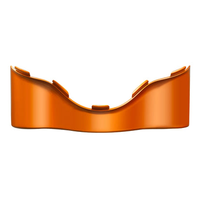 Outer Fairing Skirt for Harley Street Glide (2014–2023) Scorched Orange Black Denim