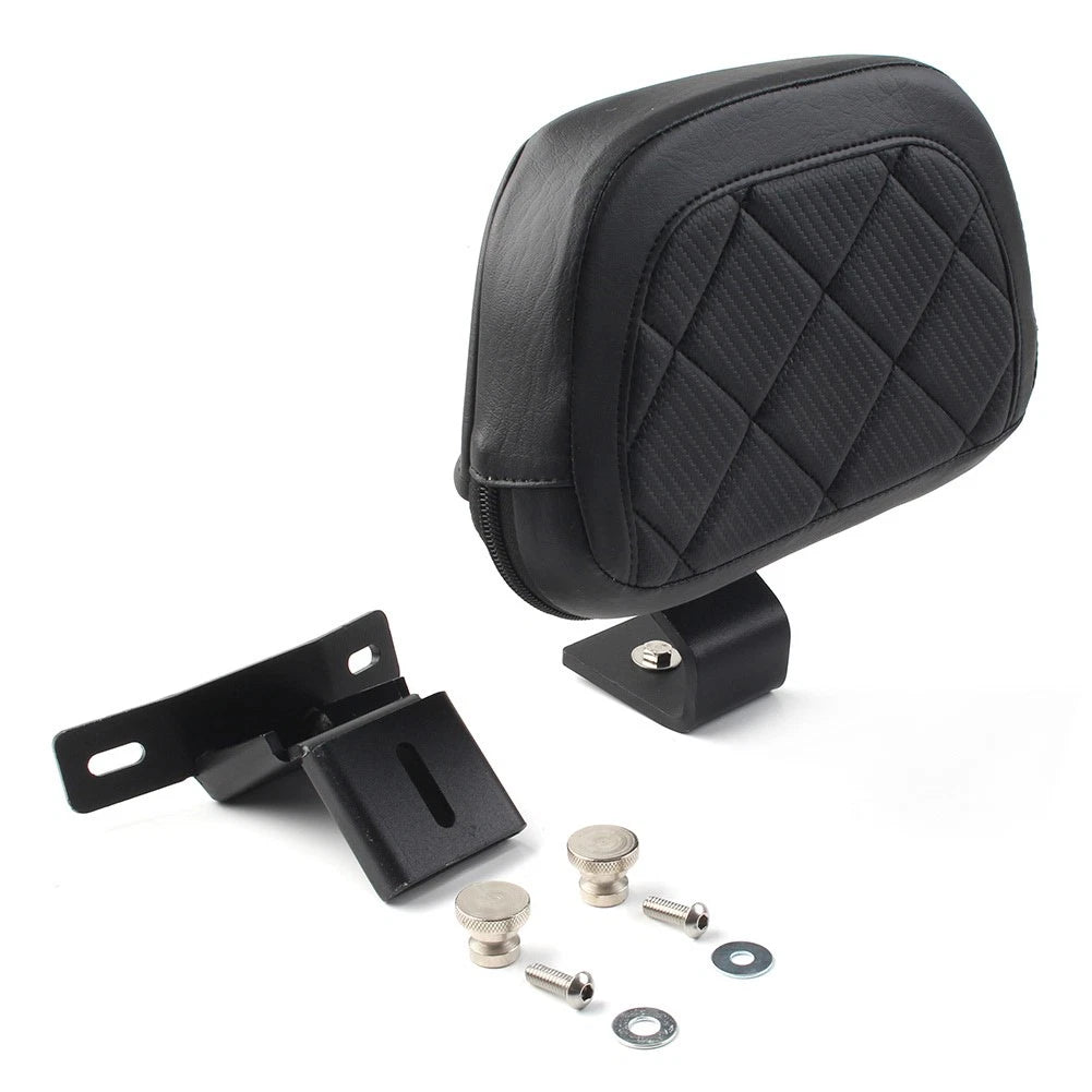 Front Driver Backrest Pad for Harley Touring CVO Road Electra Glide (2014–2023)