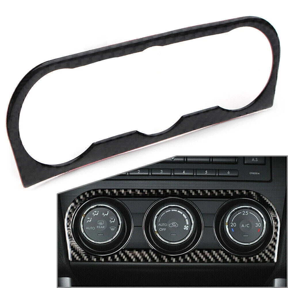 Carbon Fiber AC Switch Panel Trim for Subaru Forester (2013–2018)