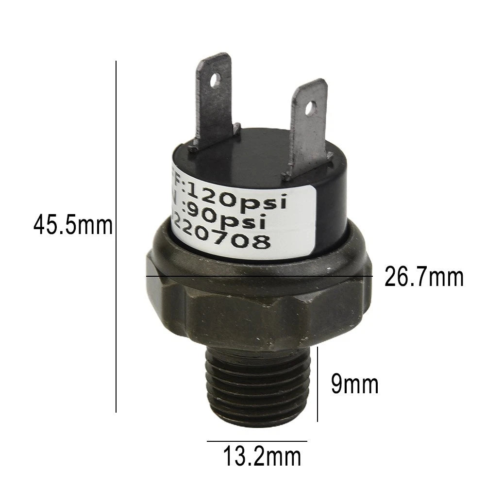 Air Compressor Tank Pressure Switch for (90-120 PSI)