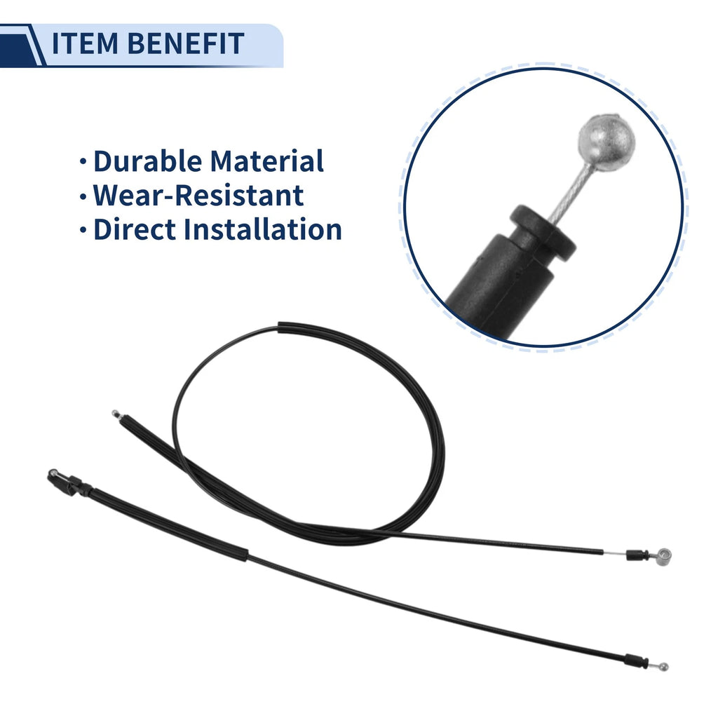 Hood Latch Release Cable Replacement for Volkswagen Tiguan (2008–2018)