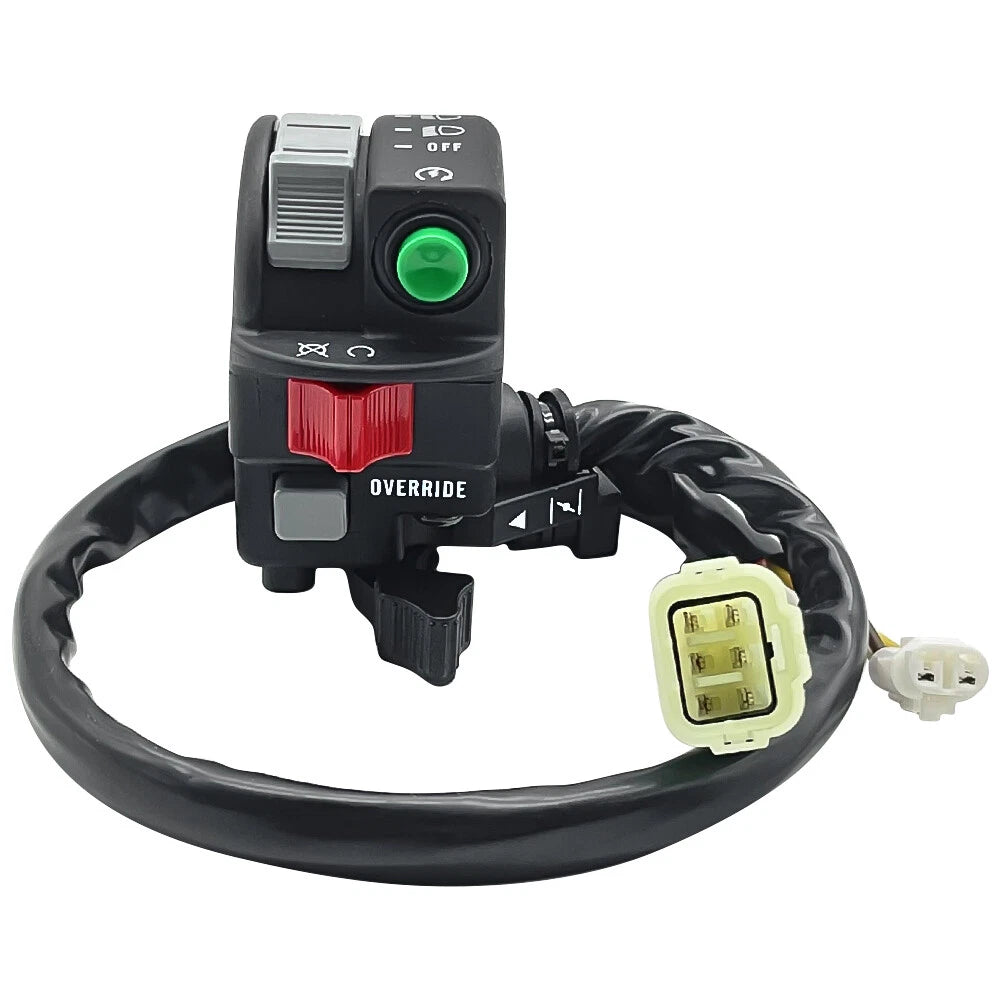 Handlebar Kill Switch for Kawasaki Brute Force 650 2005–2013, 750 2007