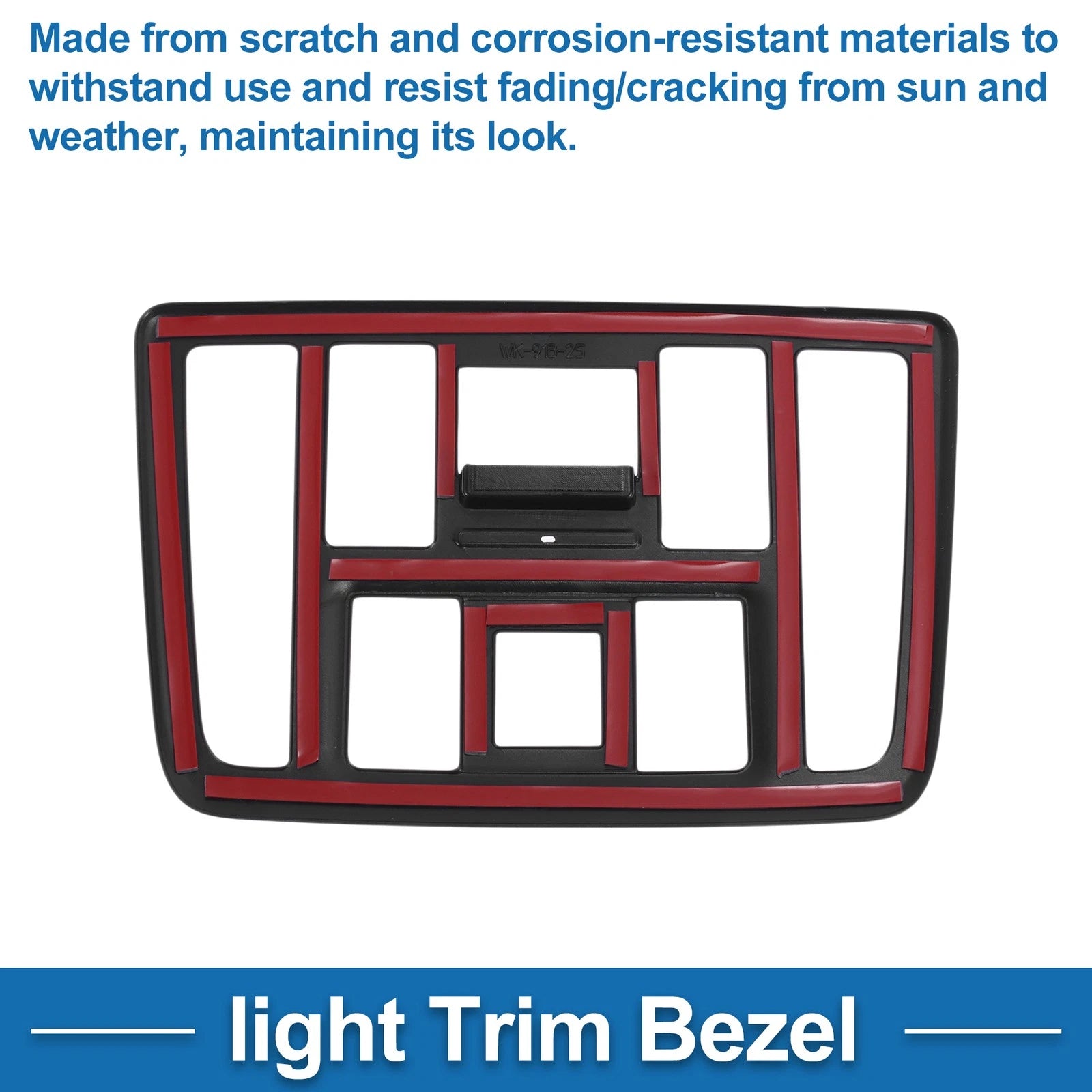 Front Row Light Trim Bezel for Toyota Voxy Noah (2022) Black