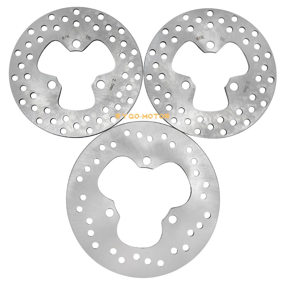 Front & Rear Brake Disc Rotors for Honda TRX450R (2004–2009) TRX450ER (2006–2014)