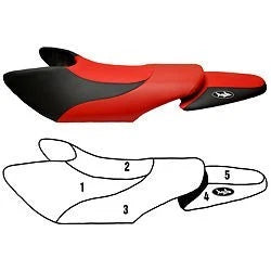 Custom Seat Cover for Honda F12 F-12 F-12X (2002–2009)