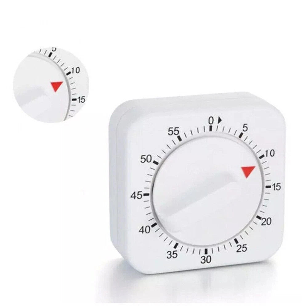 60-Minute Mechanical Timer for Kitchen Cooking Tool
