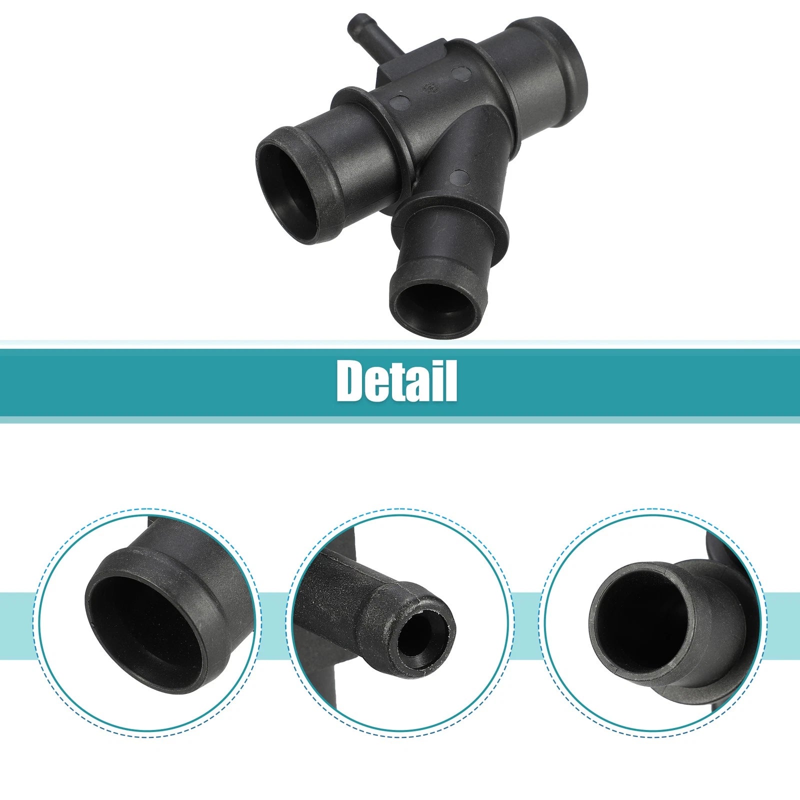 Engine Coolant Hose Connector OEM Replacement for Audi TT (2007–2014)