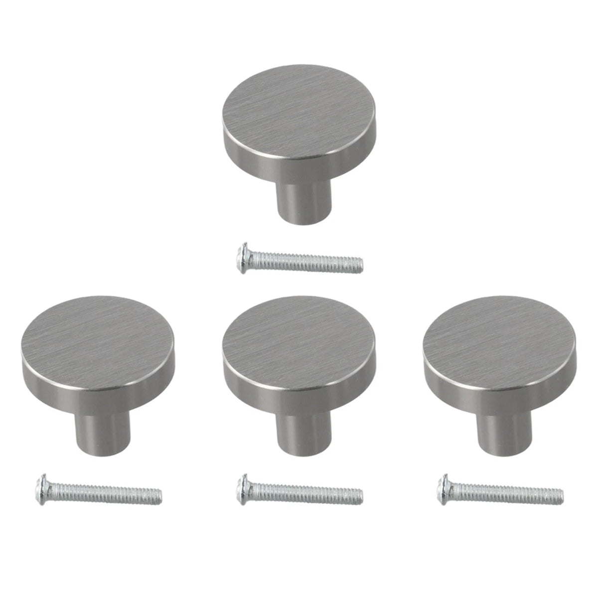 Contemporary Round Handle Space Aluminum for Cabinets and Bathroom Furniture