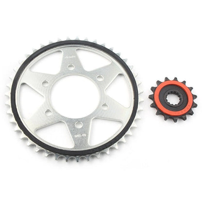 Front 15T & Rear 43T Chain Kit Sprocket for Kawasaki Z1000 (2014–2016)