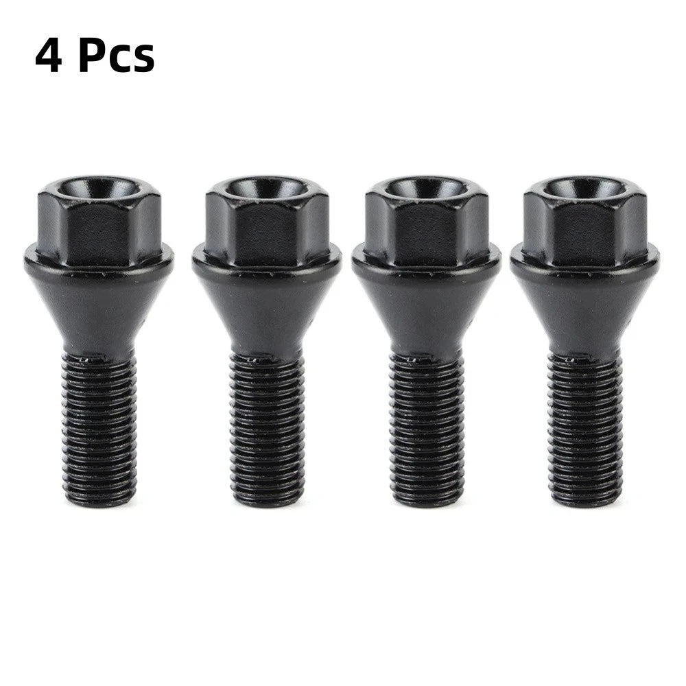 4X M12x1.5 Wheel Lug Bolts for BMW 1 3 5 6 7 Series (E39 E46 E60 E90)