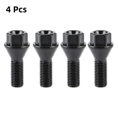 4X M12x1.5 Wheel Lug Bolts for BMW 1 3 5 6 7 Series (E39 E46 E60 E90)