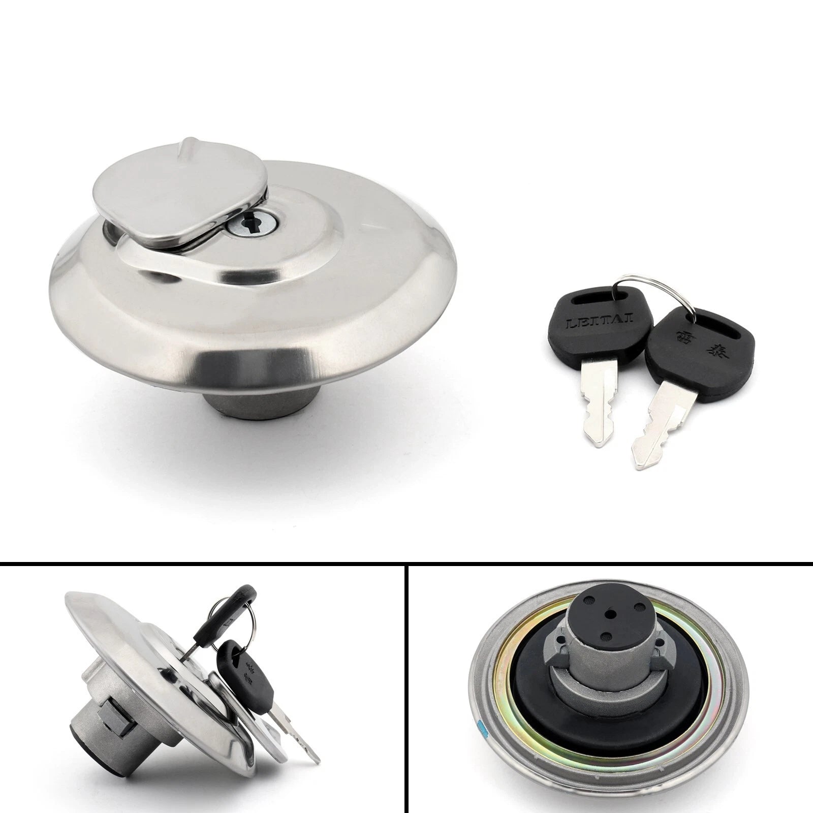 Fuel Gas Tank Cap Keys for Honda CM250C/400 CB450/750SC/GL500/650 (1978–1985) 17620-460-067