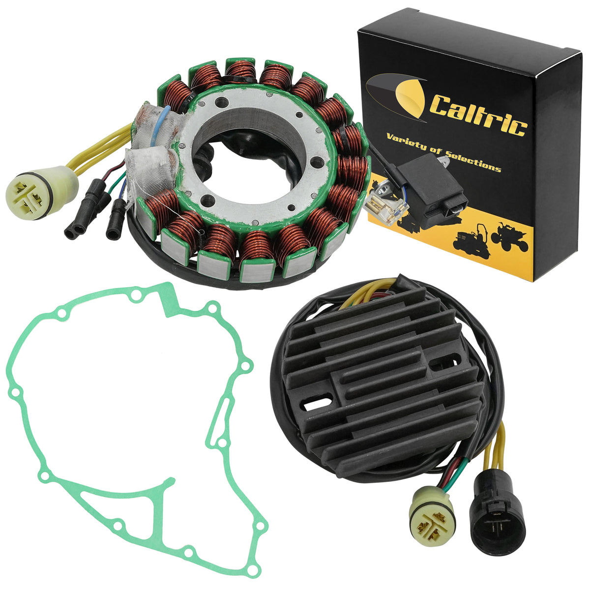 Stator Regulator Rectifier Gasket Replacement for Honda TRX350 FourTrax 4x4 (1986–1987)
