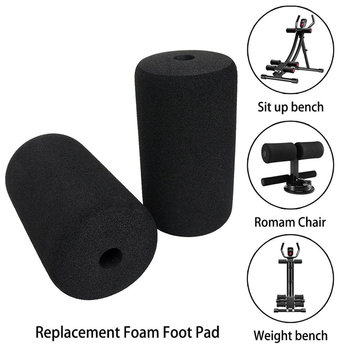 Foot Foam Pads for Weight Bench