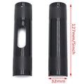 Black Knurled Handlebar Riser Adapter 1" to 1.25" for Harley
