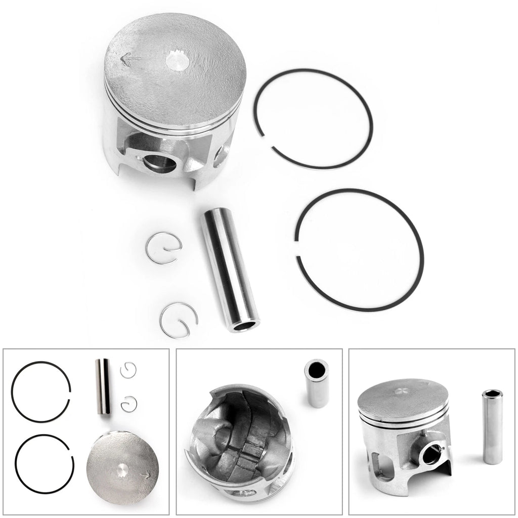 Piston Kit +0.50 for Yamaha 175DT 175MX YT175 (1974–1982) Bore 66.50mm T9