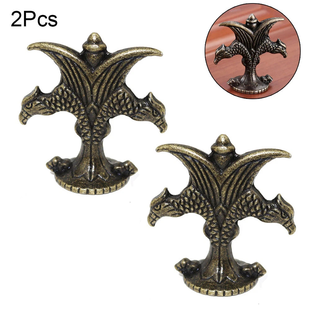 2Pcs Vintage Door Handle Knob for Kitchen Drawer Cabinet Hardware