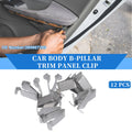12 Pcs B Pillar Trim Panel Clips Replacement for Volkswagen Passat (1998–2010)