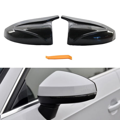 Pair Rear View Mirror Covers for Audi A3 S3 (2014–2020)