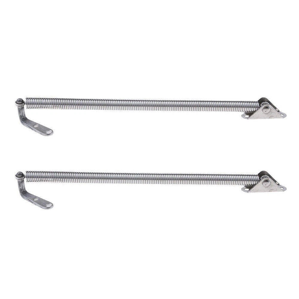 2 Pack Stainless Steel Spring Hatch Support Rods for Yacht (8 1/4 in)