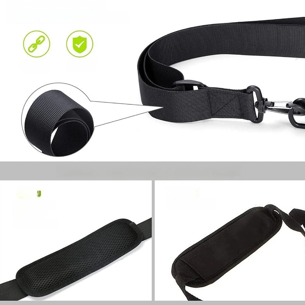 Adjustable Nylon Shoulder Strap for Trimmer with Thick Pad Support