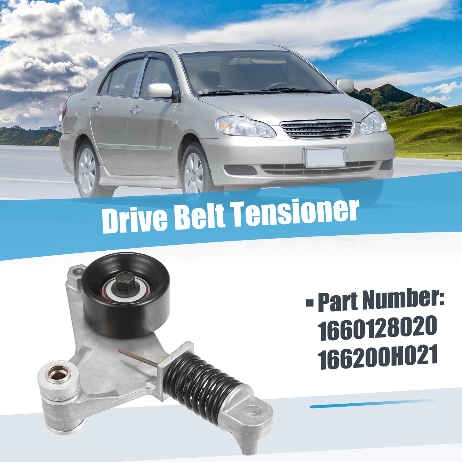 Belt Tensioner Pulley Replacement for Toyota Camry (2007–2011)