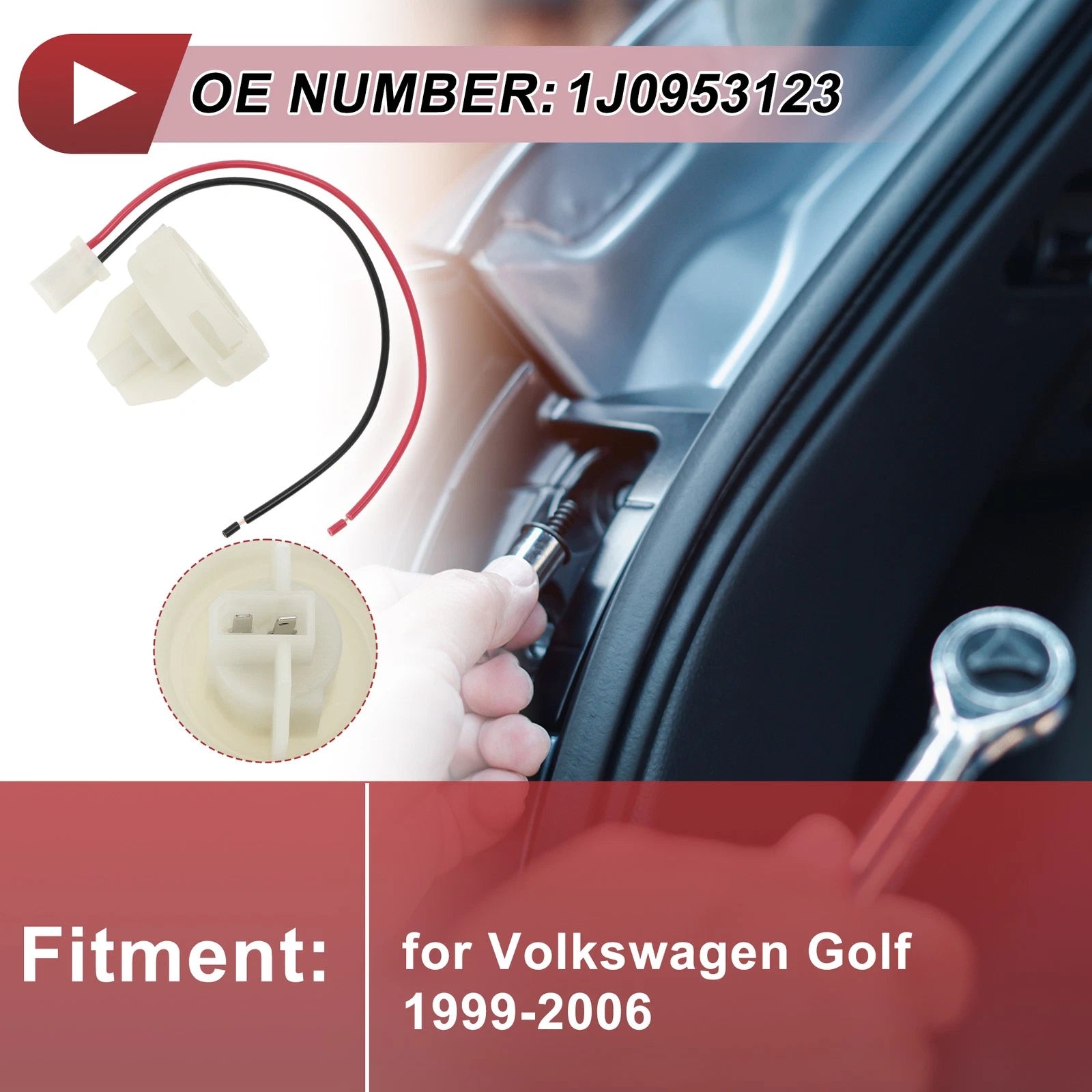 Turn Signal Light Socket Wiring Set for Volkswagen Golf (1999–2006)