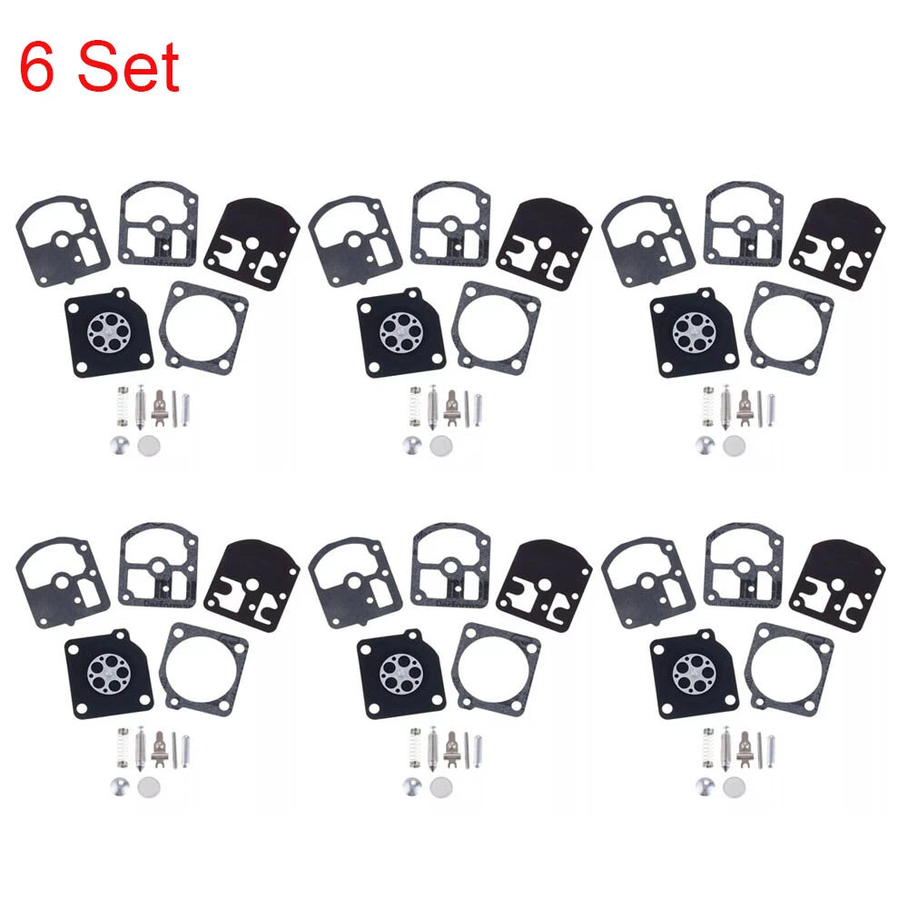 6X Carburetor Repair Kit for ZAMA RB-5 RB-7 RB-11 RB-14 C1S-S1 S1A S1B S1C