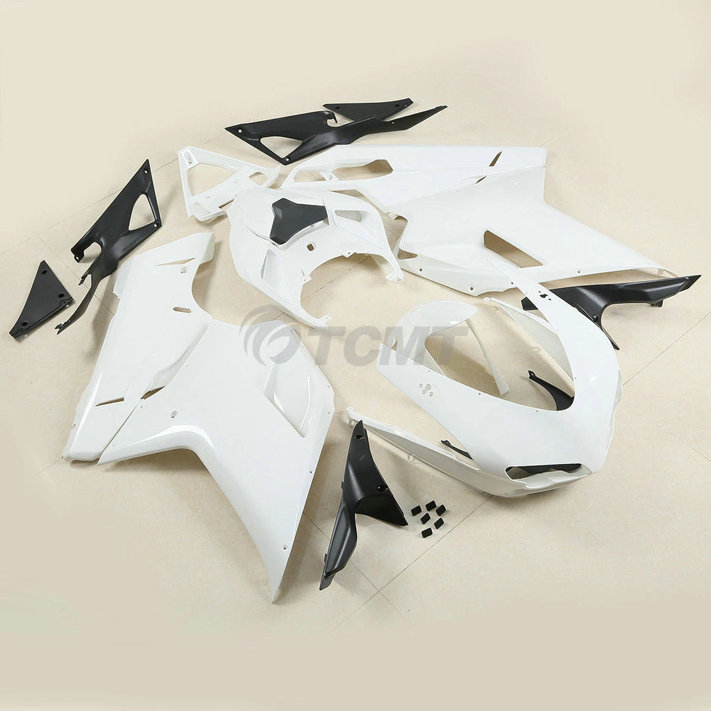 Unpainted ABS Fairing Bodywork for Ducati 848 1098 1198 (2007–2012)