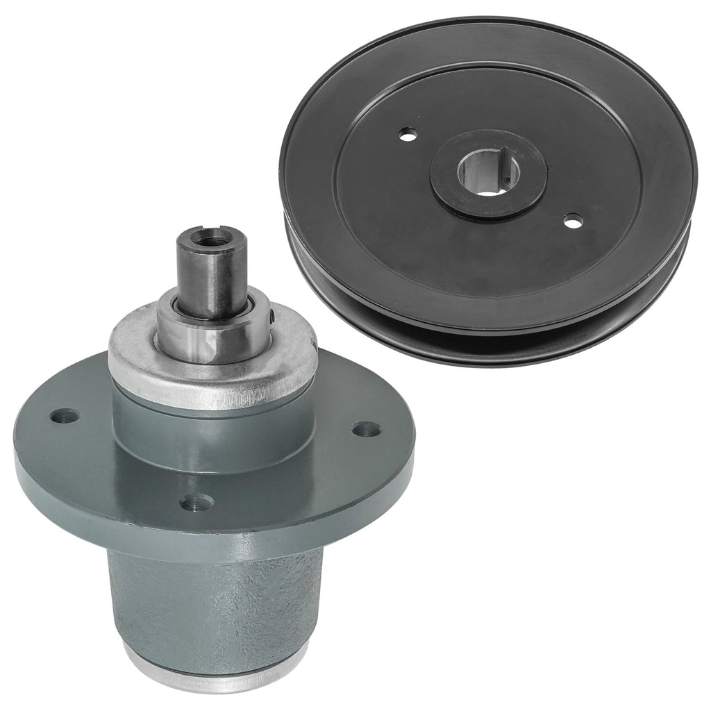 Deck Spindle and Pulley Replacement for Bad Boy Rogue Rebel X Revolt X (2025)