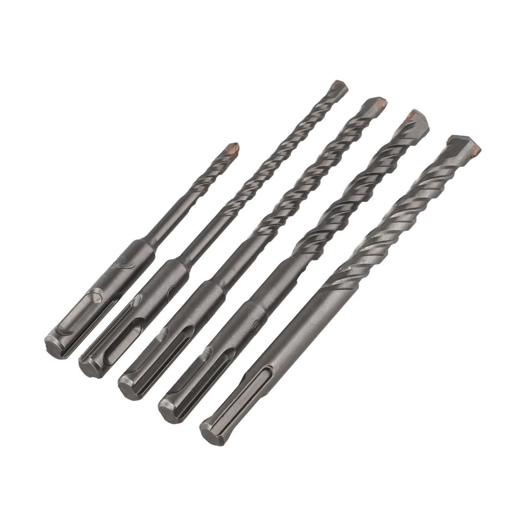 5pcs Masonry Drill Bit Set for SDS PLUS Electric Hammer (Concrete, Brick)