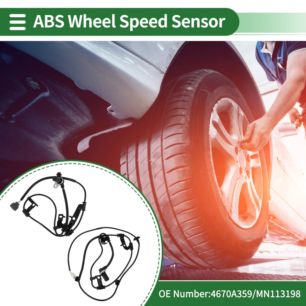 ABS Wheel Speed Sensor Kit Replacement for Mitsubishi Eclipse (2009–2012)