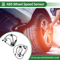 ABS Wheel Speed Sensor Kit Replacement for Mitsubishi Eclipse (2009–2012)