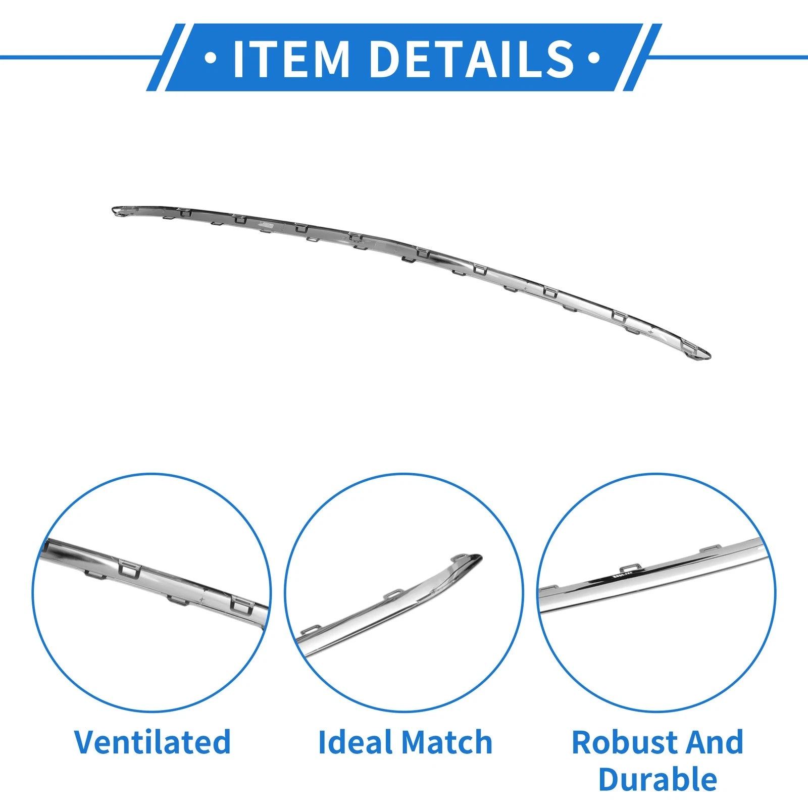Bumper Grille Trim Garnish Replacement for Mercedes-Benz W213 E-Class (2021–2023)